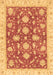 Machine Washable Oriental Brown Traditional Rug, wshabs3514brn