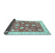 Sideview of Oriental Light Blue Traditional Rug, abs3514lblu