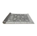 Sideview of Oriental Gray Traditional Rug, abs3514gry