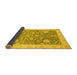 Sideview of Oriental Yellow Traditional Rug, abs3515yw