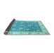 Sideview of Oriental Light Blue Traditional Rug, abs3516lblu