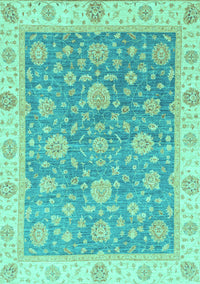 Oriental Turquoise Traditional Rug, abs3516turq