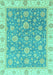 Oriental Turquoise Traditional Rug, abs3516turq