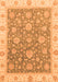 Oriental Orange Traditional Rug, abs3516org