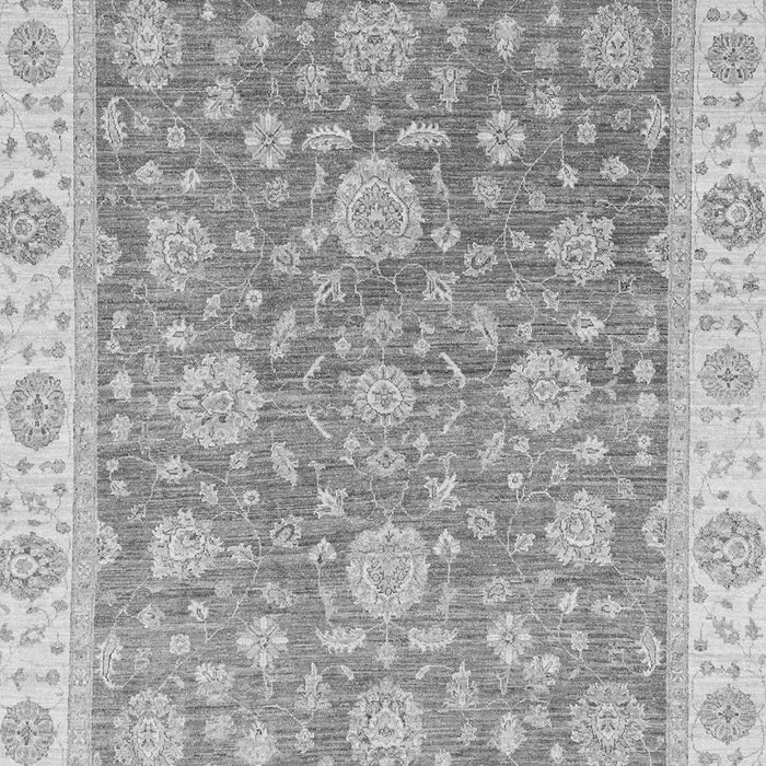 Machine Washable Oriental Gray Traditional Rug, wshabs3516gry