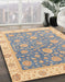 Machine Washable Abstract Rose Dust Purple Rug in a Family Room, wshabs3516