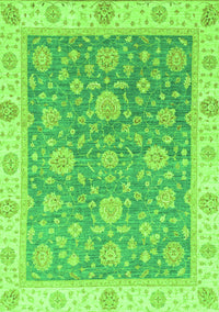 Oriental Green Traditional Rug, abs3516grn