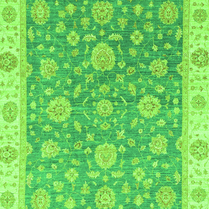 Oriental Green Traditional Rug, abs3516grn