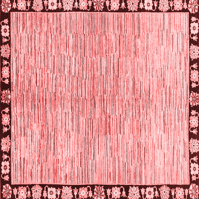 Abstract Red Modern Rug, abs3517red