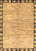 Abstract Brown Modern Rug, abs3517brn