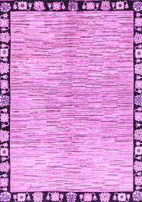 Abstract Purple Modern Rug, abs3517pur