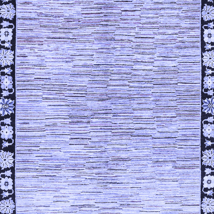 Abstract Blue Modern Rug, abs3517blu