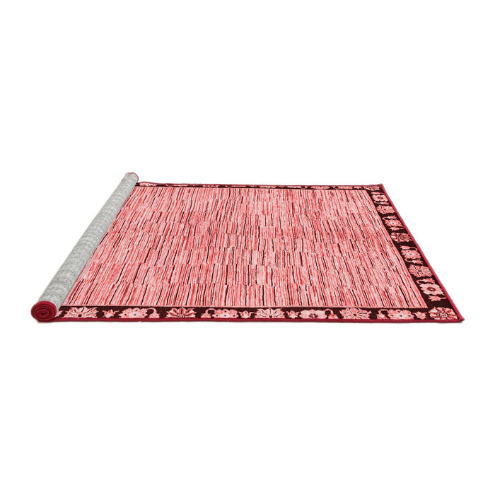 Modern Red Washable Rugs