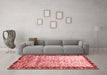 Modern Red Washable Rugs