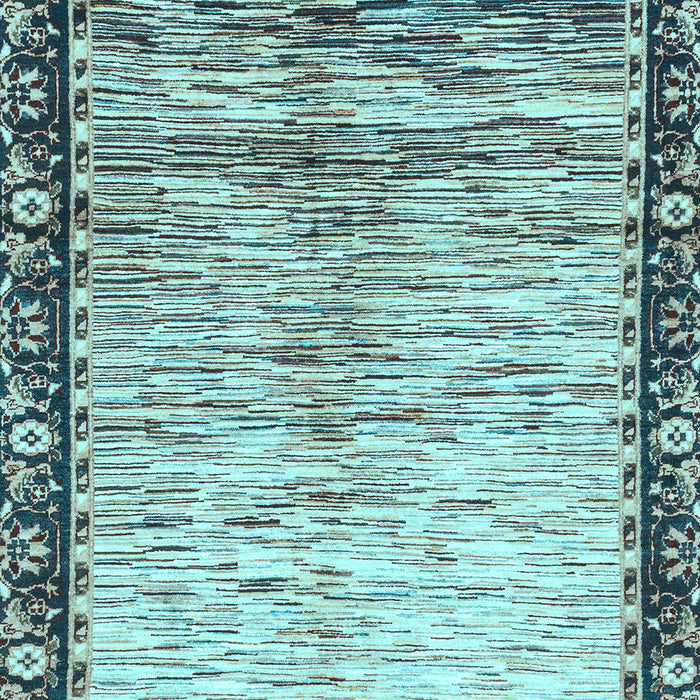 Machine Washable Abstract Light Blue Modern Rug, wshabs3518lblu