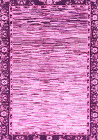 Abstract Pink Modern Rug, abs3518pnk