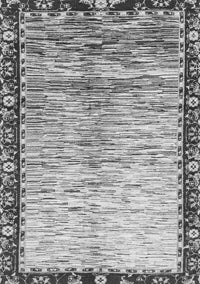 Abstract Gray Modern Rug, abs3518gry