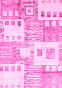 Abstract Pink Modern Rug, abs3519pnk