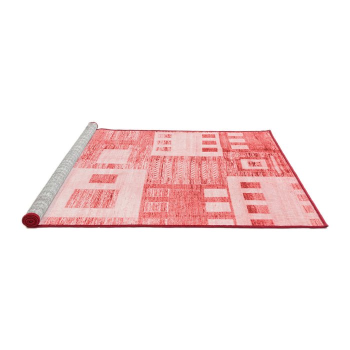 Modern Red Washable Rugs
