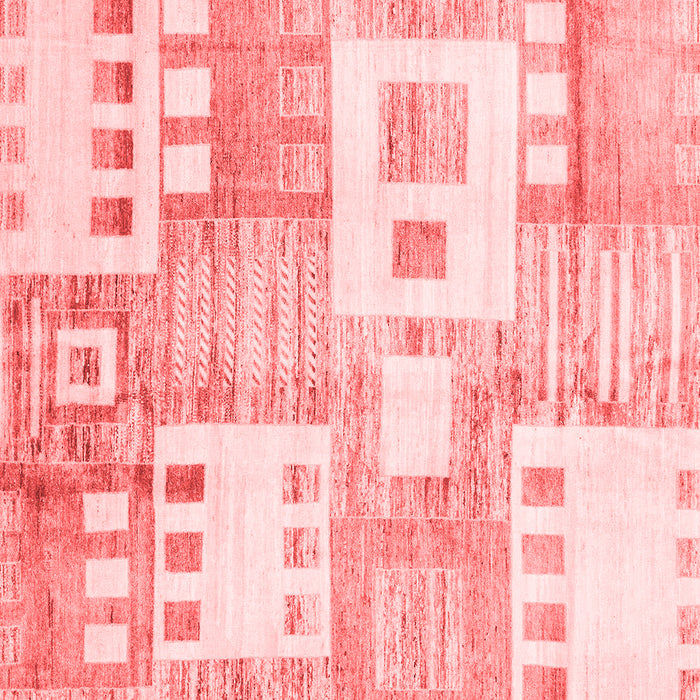 Abstract Red Modern Rug, abs3519red