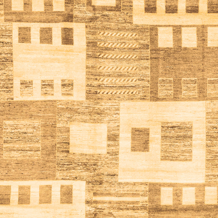 Abstract Brown Modern Rug, abs3519brn