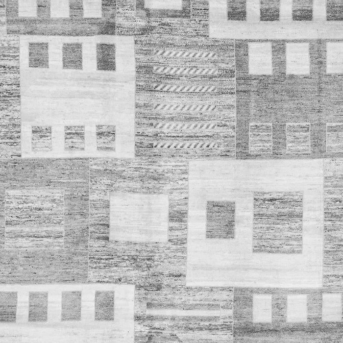 Abstract Gray Modern Rug, abs3519gry