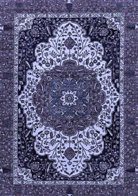 Abstract Blue Modern Rug, abs351blu