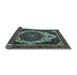 Sideview of Abstract Light Blue Modern Rug, abs351lblu