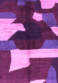 Abstract Purple Modern Rug, abs3520pur