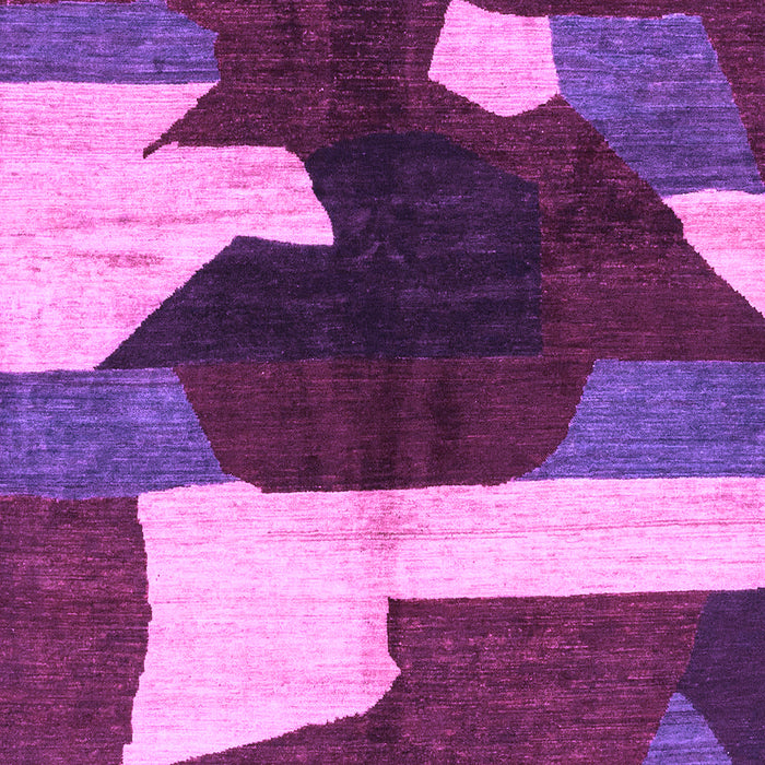 Abstract Purple Modern Rug, abs3520pur