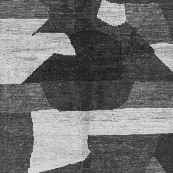 Abstract Gray Modern Rug, abs3520gry