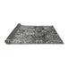 Sideview of Abstract Gray Modern Rug, abs3521gry