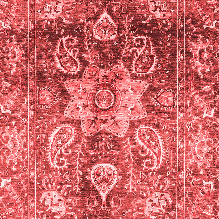 Abstract Red Modern Area Rugs