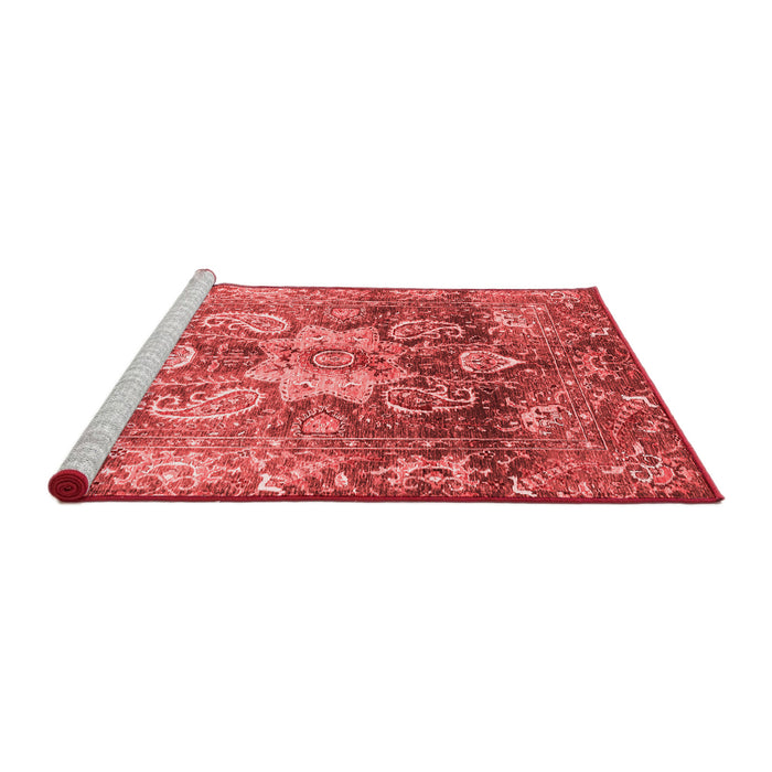 Modern Red Washable Rugs