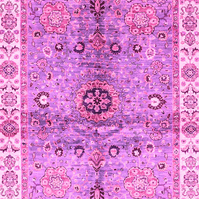 Machine Washable Oriental Pink Traditional Rug, wshabs3522pnk