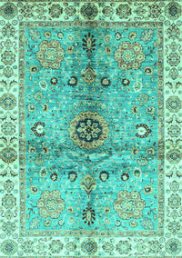 Oriental Turquoise Traditional Rug, abs3522turq