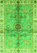 Oriental Green Traditional Rug, abs3522grn