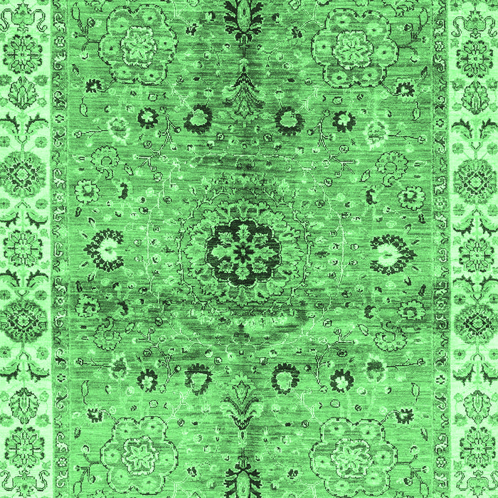 Oriental Emerald Green Traditional Rug, abs3522emgrn