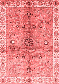 Oriental Red Traditional Rug, abs3522red