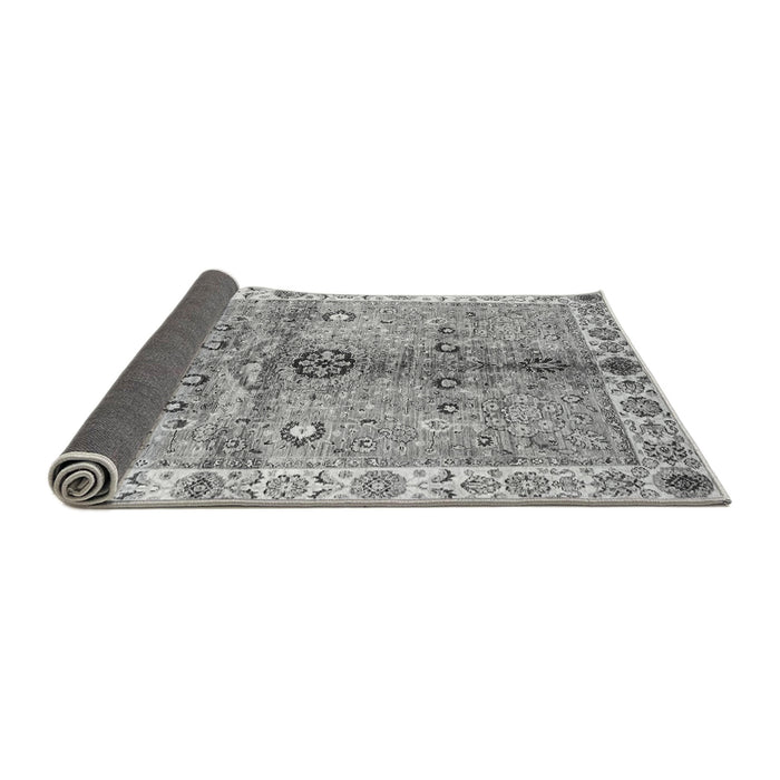 Sideview of Oriental Gray Traditional Rug, abs3522gry