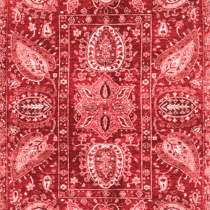 Abstract Red Modern Area Rugs