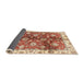 Sideview of Abstract Red Oriental Rug, abs3524