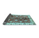 Sideview of Oriental Light Blue Traditional Rug, abs3524lblu