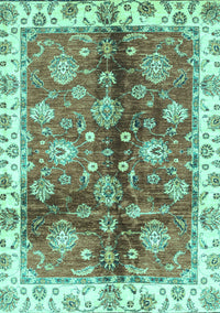 Oriental Turquoise Traditional Rug, abs3524turq