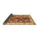 Sideview of Oriental Brown Traditional Rug, abs3524brn