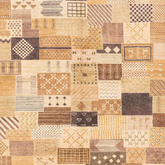 Machine Washable Abstract Orange Rug, wshabs3525