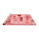 Modern Red Washable Rugs