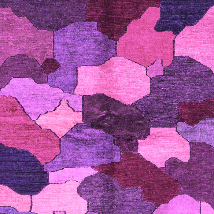 Abstract Purple Modern Rug, abs3526pur