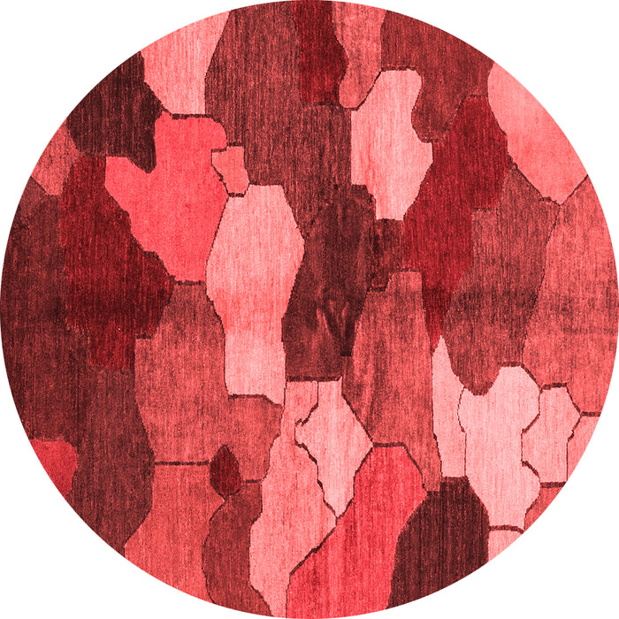 Machine Washable Abstract Red Modern Rug, wshabs3526red
