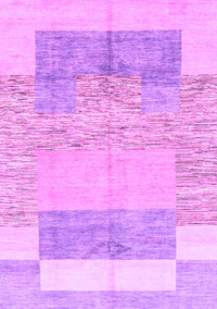 Abstract Purple Modern Rug, abs3527pur